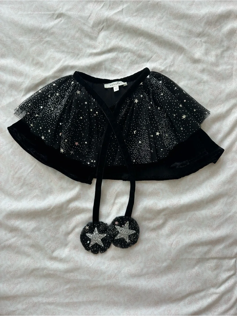 Noralee Ruffle Tulle Collar Night Sky